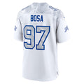 Tocy B.Bills #97 Joey Bosa White 2025 Rivalries Collection Game Jersey