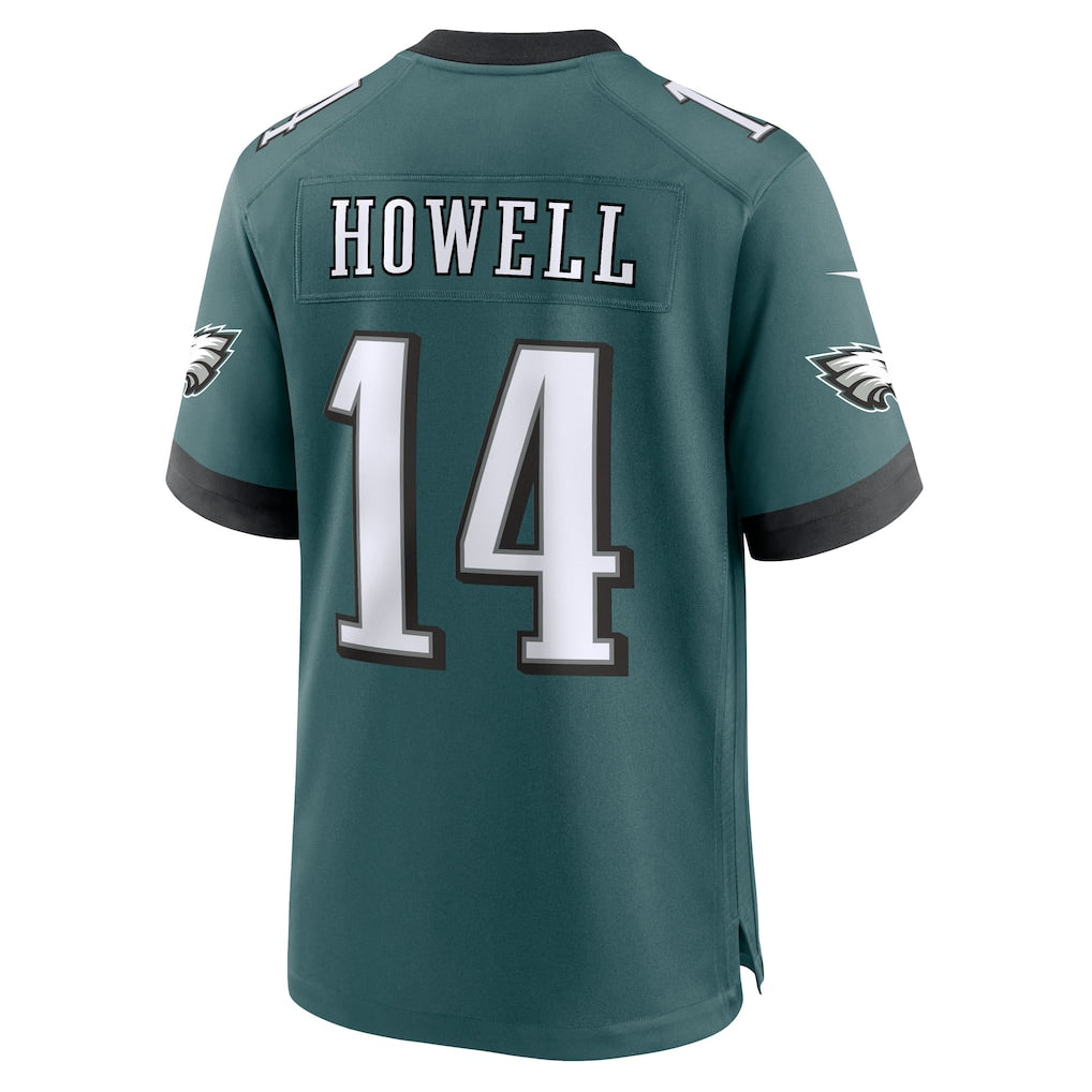 Tocy P.Eagles #14 Sam Howell Midnight Green Team Game Jersey