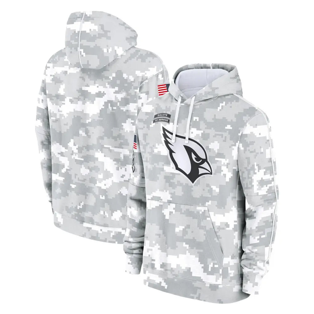 tocy A.Cardinals Arctic Camo Salute to Service Limited Hoodie Blank Player Stitched Jerseys