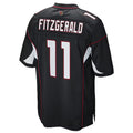tocy A.Cardinals #11 Larry Fitzgerald Player Black Game Stitched Jerseys