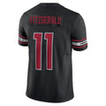 tocy A.Cardinals #11 Larry Fitzgerald Player Black Vapor F.U.S.E. Limited Home Game Stitched Jerseys