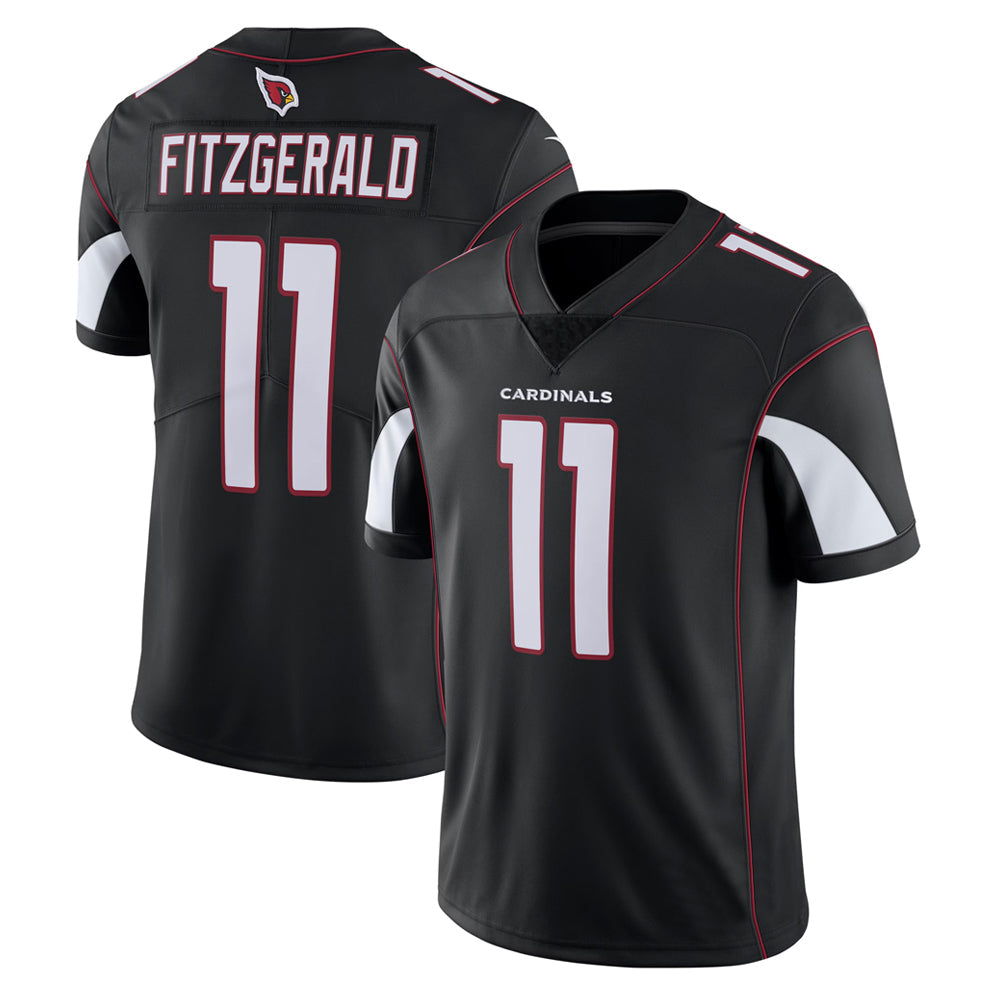 tocy A.Cardinals #11 Larry Fitzgerald Player Black Vapor Limited Stitched Jerseys