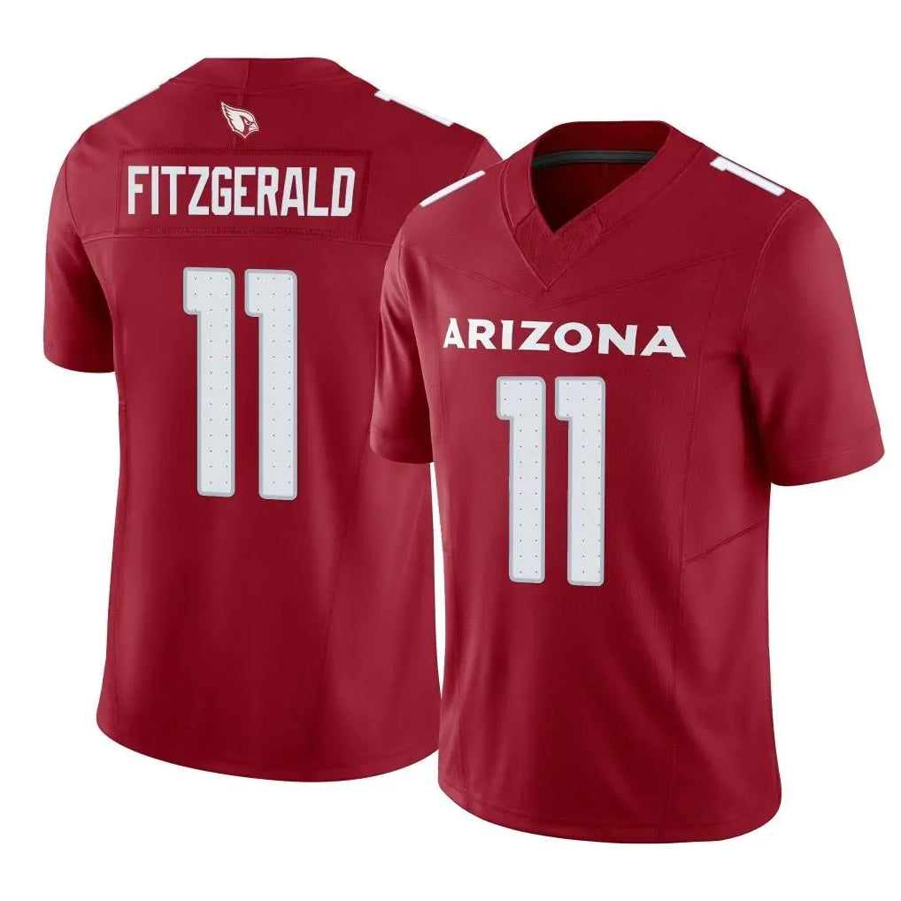 tocy A.Cardinals #11 Larry Fitzgerald Player Cardinal Vapor F.U.S.E. Limited Home Game Stitched Jerseys