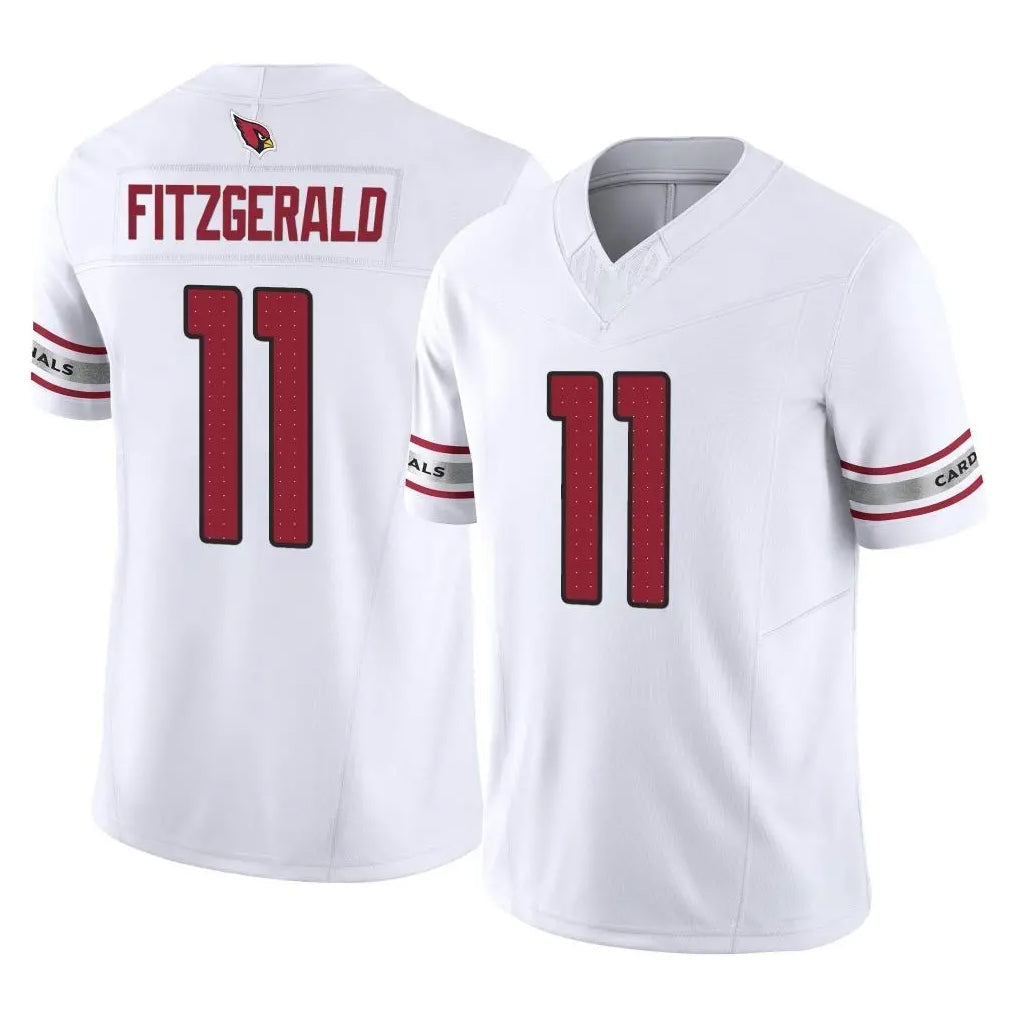 tocy A.Cardinals #11 Larry Fitzgerald Player White Vapor F.U.S.E. Limited Home Game Stitched Jerseys