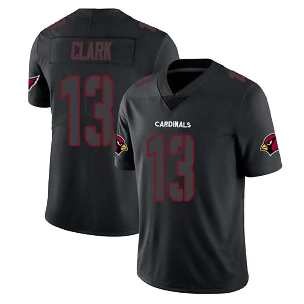 tocy A.Cardinals #13 Kei'Trel Clark Player Black Impact Limited Home Game Stitched Jerseys