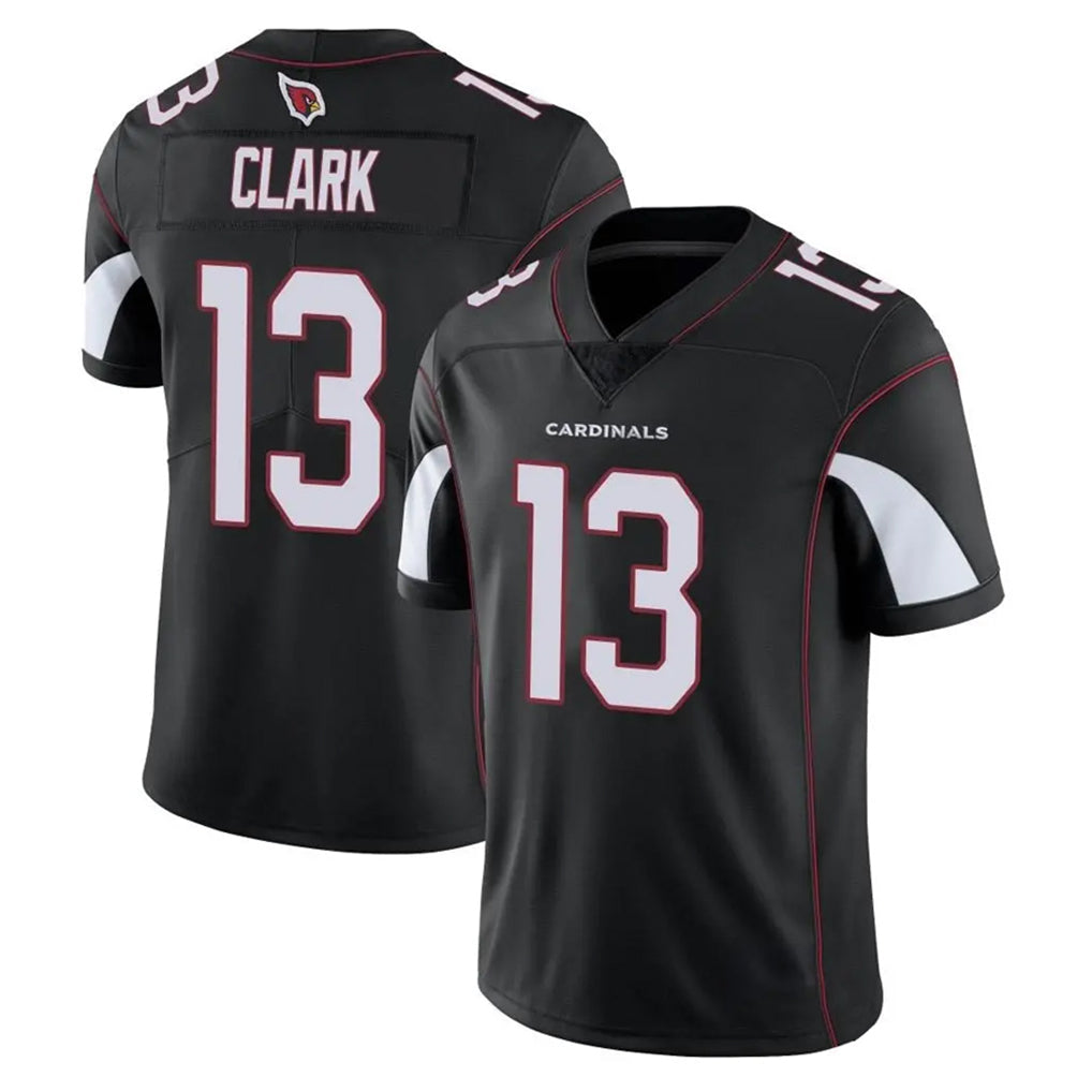 tocy A.Cardinals #13 Kei'Trel Clark Player Black Vapor Limited Home Game Stitched Jerseys