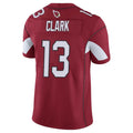 tocy A.Cardinals #13 Kei'Trel Clark Player Cardinal Vapor Limited Home Game  Stitched Jerseys
