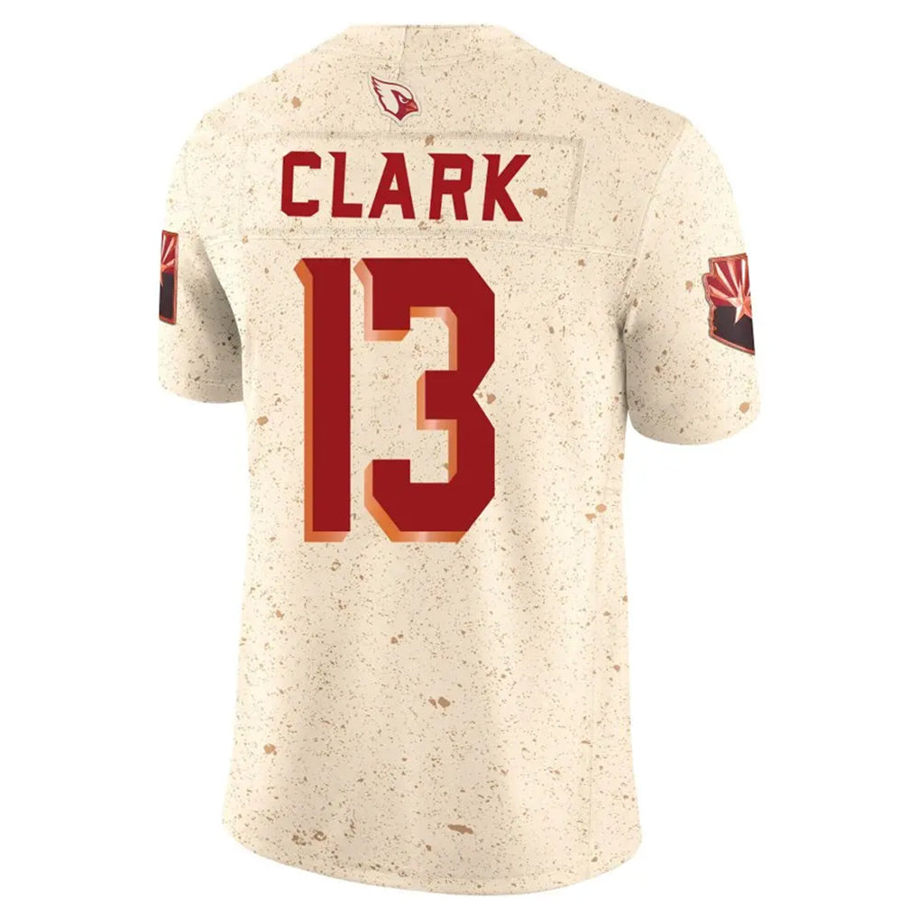 tocy A.Cardinals #13 Kei'Trel Clark Player Cream Rivalries Collection Vapor Limited Home Game Stitched Jerseys