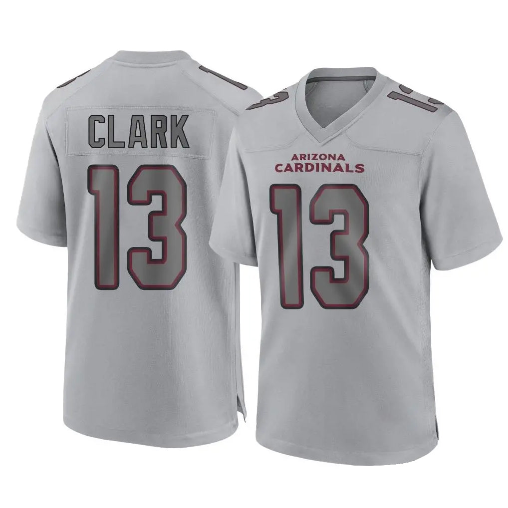 tocy A.Cardinals #13 Kei'Trel Clark Player Gray Fashion Home Game Stitched Jerseys