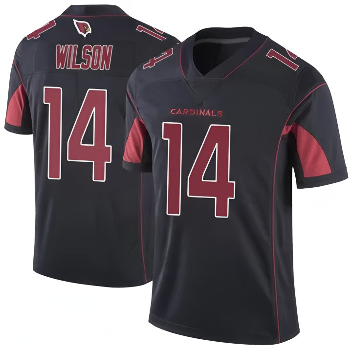 tocy A.Cardinals #14 Michael Wilson Player Black Vapor Limited Elite Home Game Stitched Jerseys