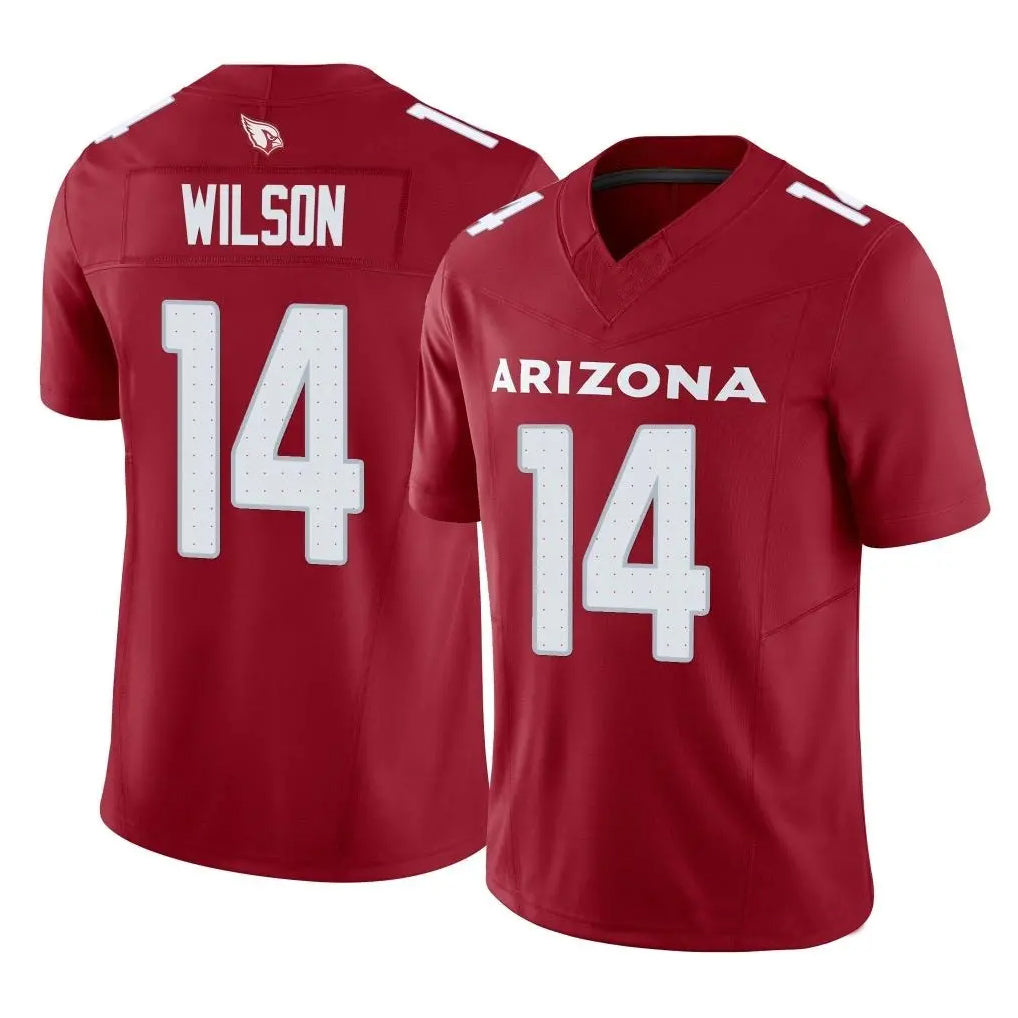 tocy A.Cardinals #14 Michael Wilson Player Cardinal Vapor F.U.S.E. Limited Home Game Stitched Jerseys