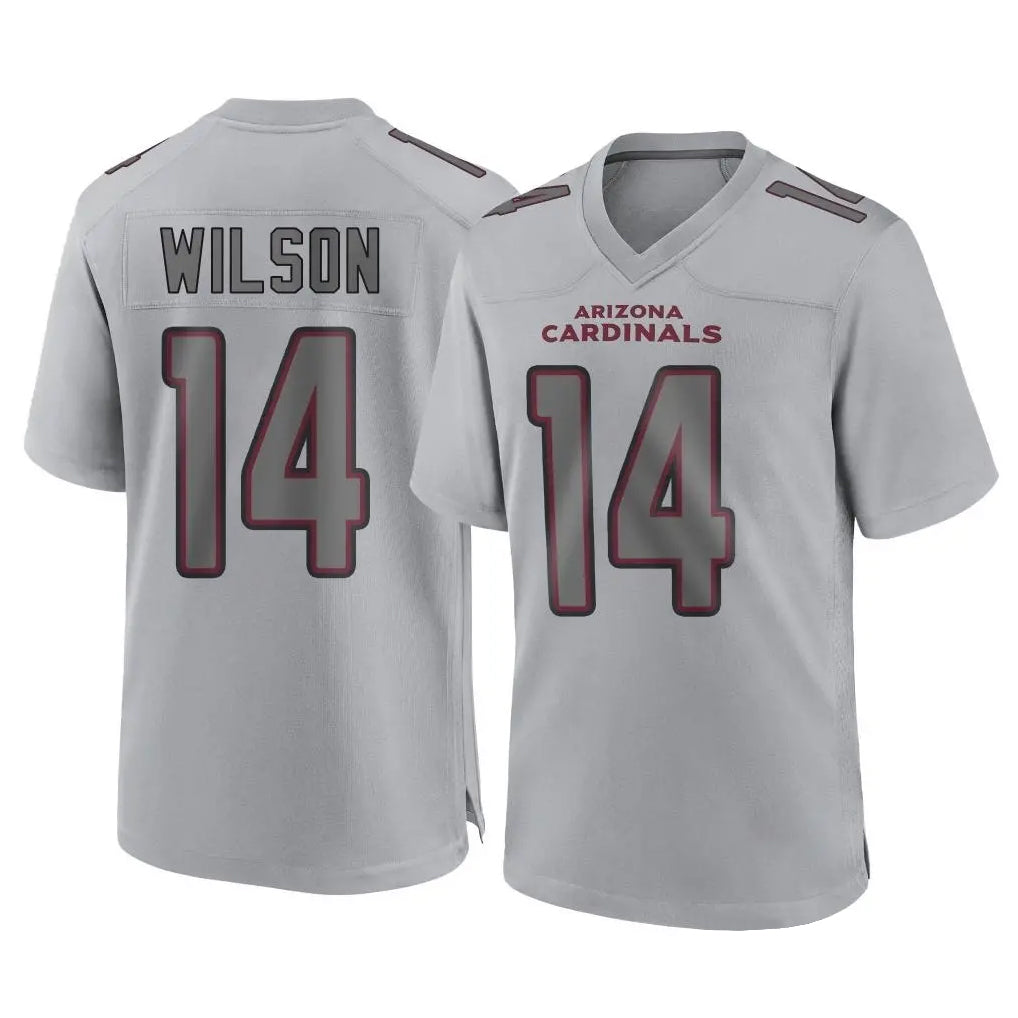 tocy A.Cardinals #14 Michael Wilson Player Gray Fashion Home Game Stitched Jerseys