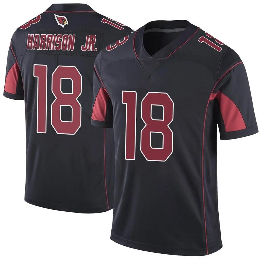 tocy A.Cardinals #18 Marvin Harrison Jr. Player Black Vapor Limited Elite Stitched Jerseys