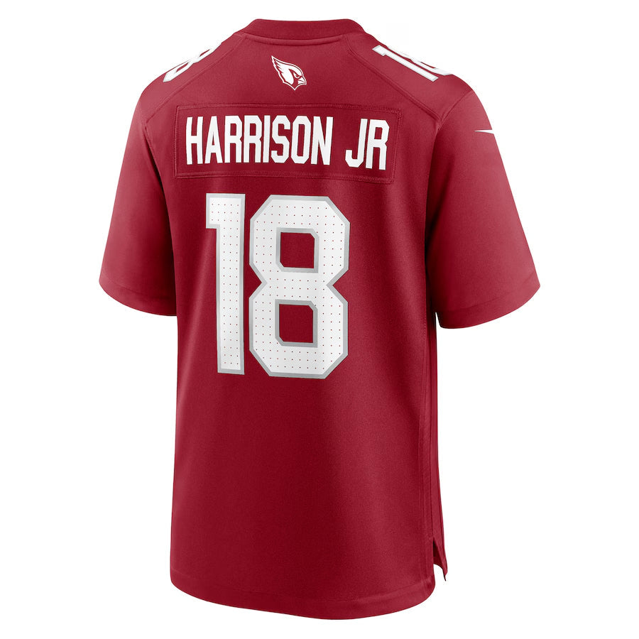 tocy A.Cardinals #18 Marvin Harrison Jr. Player Cardinal Game Stitched Jerseys