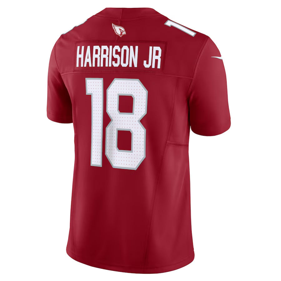 tocy A.Cardinals #18 Marvin Harrison Jr. Player Cardinal Vapor F.U.S.E. Limited Stitched Jerseys