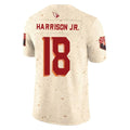 tocy A.Cardinals #18 Marvin Harrison Jr. Player Cream Rivalries Collection Vapor Limited Home Game Stitched Jerseys