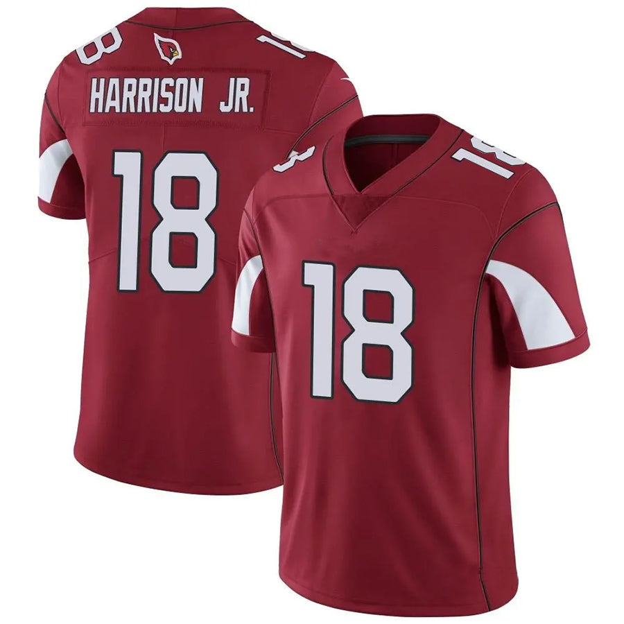 tocy A.Cardinals #18 Marvin Harrison Jr. Player Red Limited Vapor Untouchable Stitched Jerseys