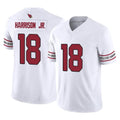 tocy A.Cardinals #18 Marvin Harrison Jr. Player White Vapor F.U.S.E. Limited Home Game Stitched Jerseys