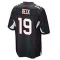 tocy A.Cardinals #19 Carson Beck Player Black Home Game Stitched Jerseys