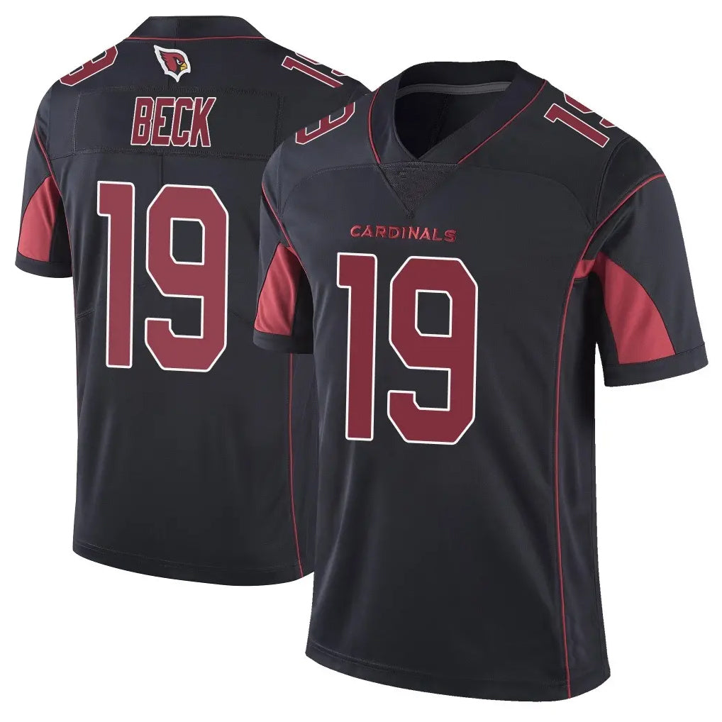 tocy A.Cardinals #19 Carson Beck Player Black Limited Elite Home Game Stitched Jerseys