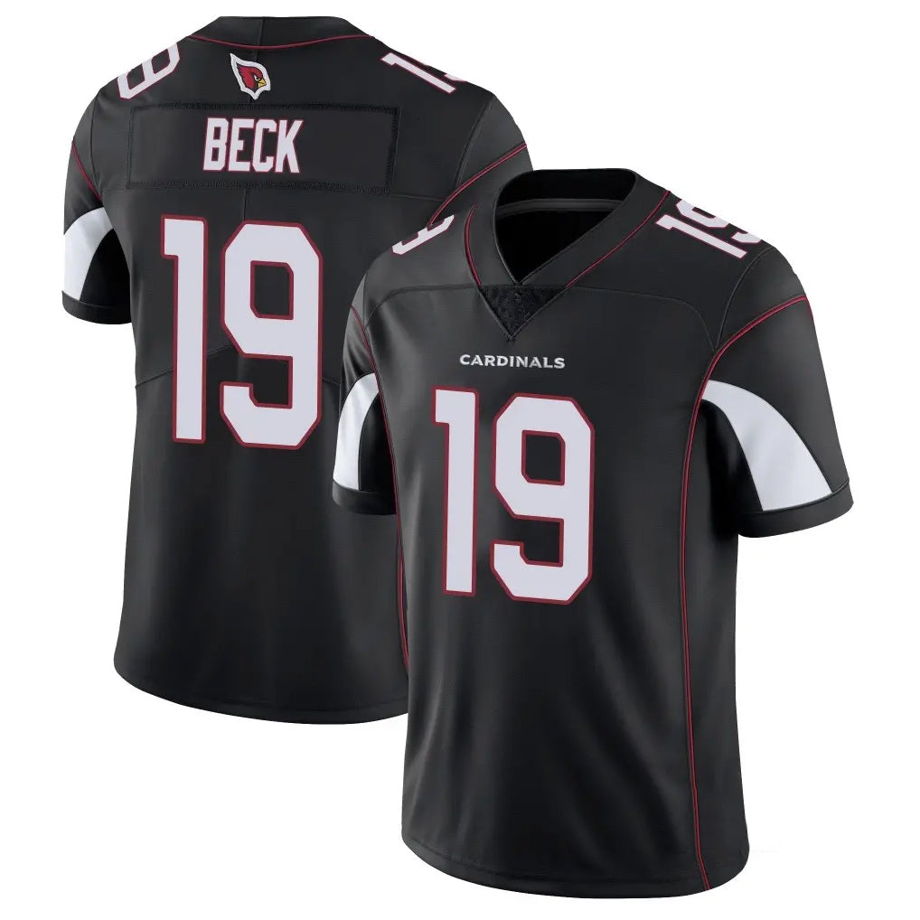 tocy A.Cardinals #19 Carson Beck Player Black Vapor Limited Home Game Stitched Jerseys