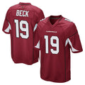 tocy A.Cardinals #19 Carson Beck Player Cardinal Home Game Stitched Jerseys