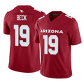tocy A.Cardinals #19 Carson Beck Player Cardinal Vapor F.U.S.E. Limited Home Game Stitched Jerseys