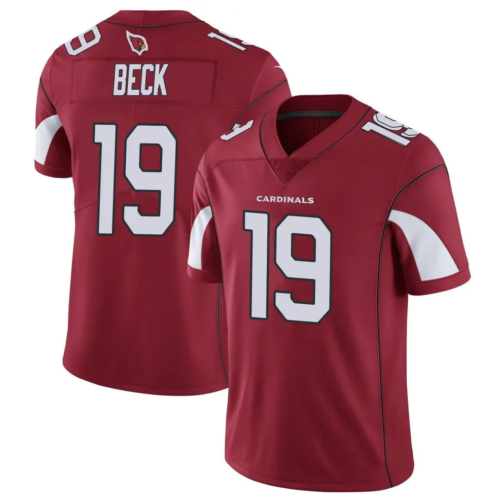 tocy A.Cardinals #19 Carson Beck Player Cardinal Vapor Limited Home Game  Stitched Jerseys