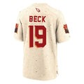 tocy A.Cardinals #19 Carson Beck Player Cream Rivalries Collection Game Stitched Jerseys