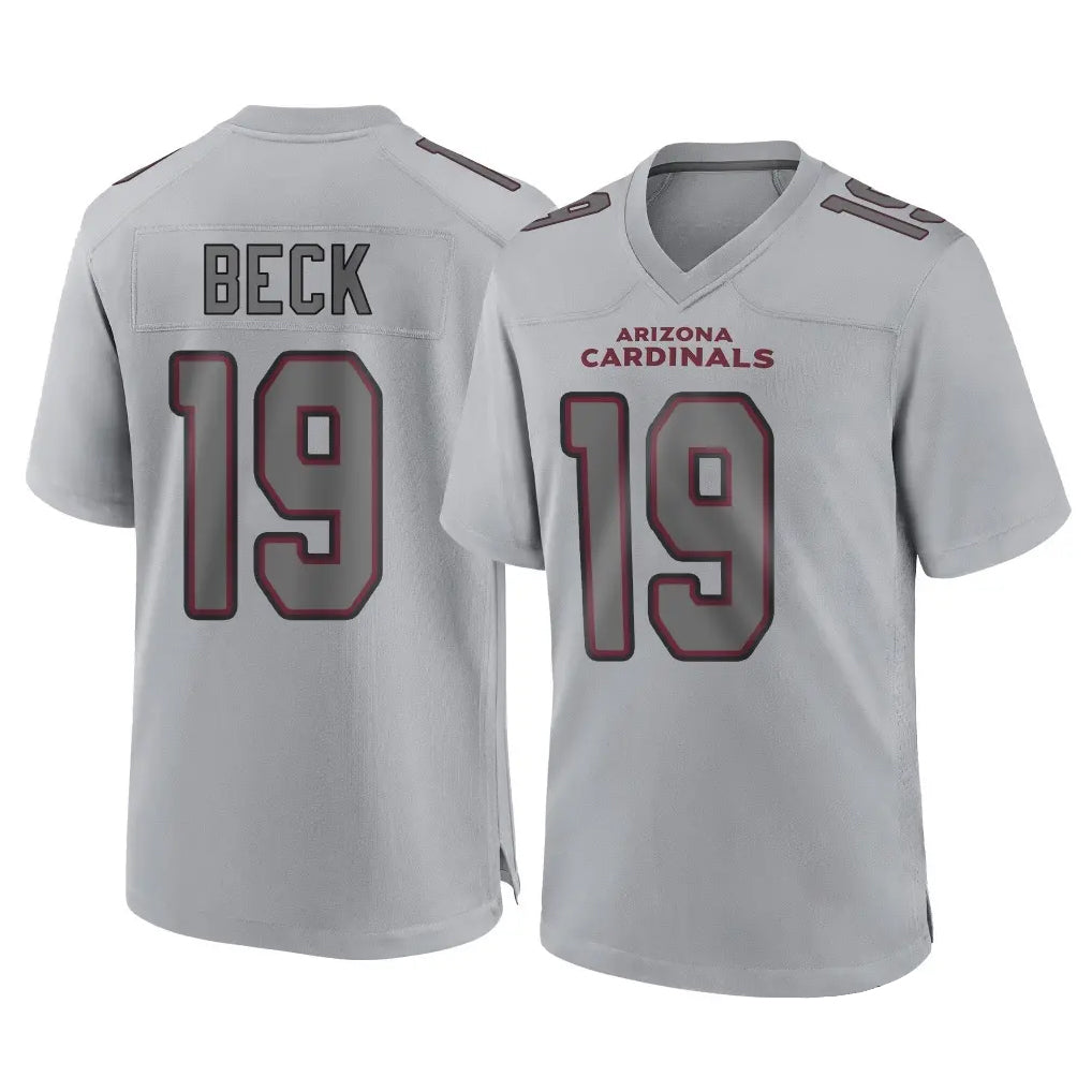 tocy A.Cardinals #19 Carson Beck Player Gray Fashion Home Game Stitched Jerseys
