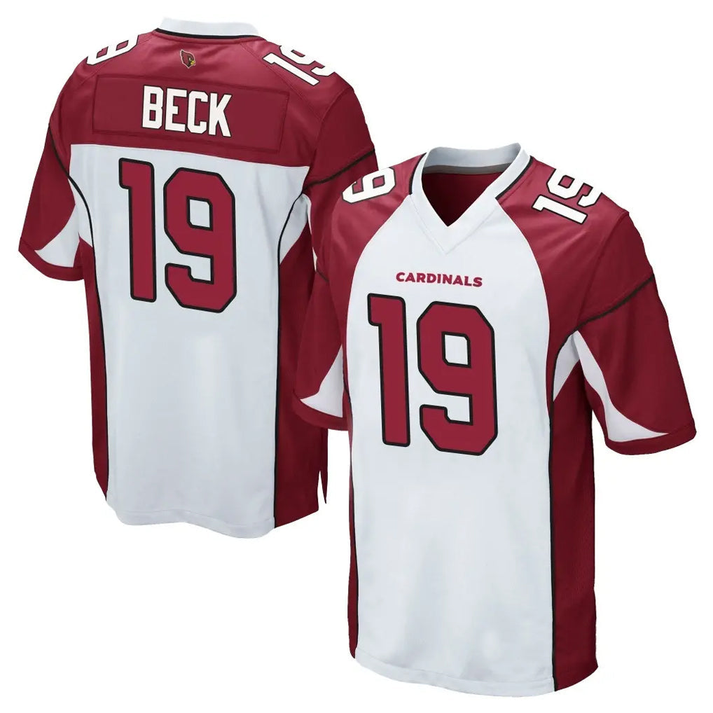 tocy A.Cardinals #19 Carson Beck Player White Cardinal Home Game Stitched Jerseys