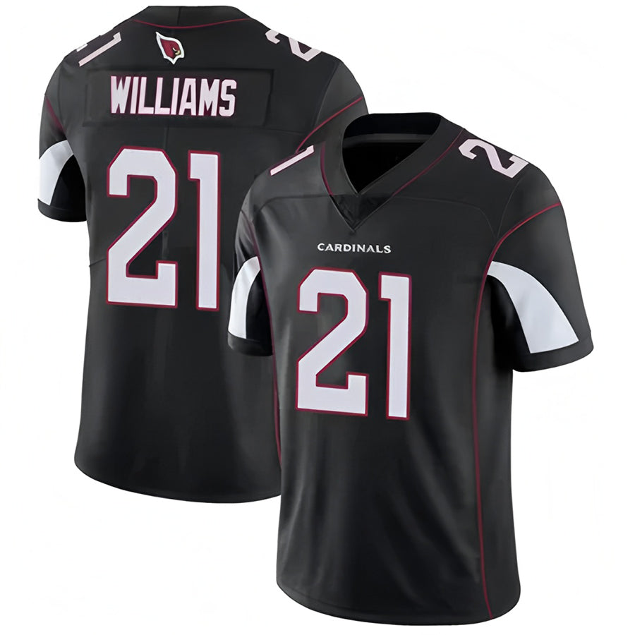 tocy A.Cardinals #21 Garrett Williams Player Black Vapor Untouchable Elite Stitched Jerseys