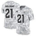 tocy A.Cardinals #21 Garrett Williams Player Camo Salute to Service Limited Stitched Stitched Jerseys