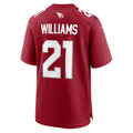 tocy A.Cardinals #21 Garrett Williams Player Cardinal Limited Home Game Stitched Jerseys