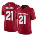 tocy A.Cardinals #21 Garrett Williams Player Cardinal Vapor F.U.S.E. Limited Home Game Stitched Jerseys