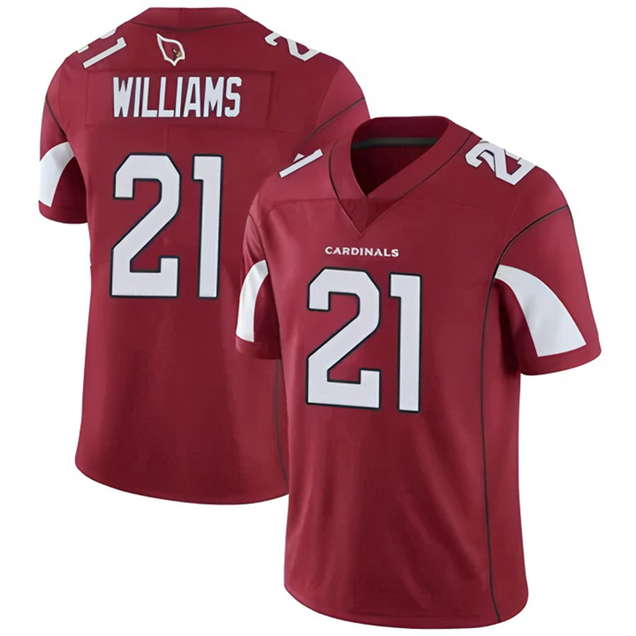 tocy A.Cardinals #21 Garrett Williams Player Cardinal Vapor Untouchable Limited Stitched Jerseys