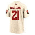 tocy A.Cardinals #21 Garrett Williams Player Cream Rivalries Collection Game Stitched Jerseys