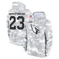 tocy A.Cardinals #23 Sean Murphy-Bunting Player Camo Salute to Service Hoodies Stitched Jerseys