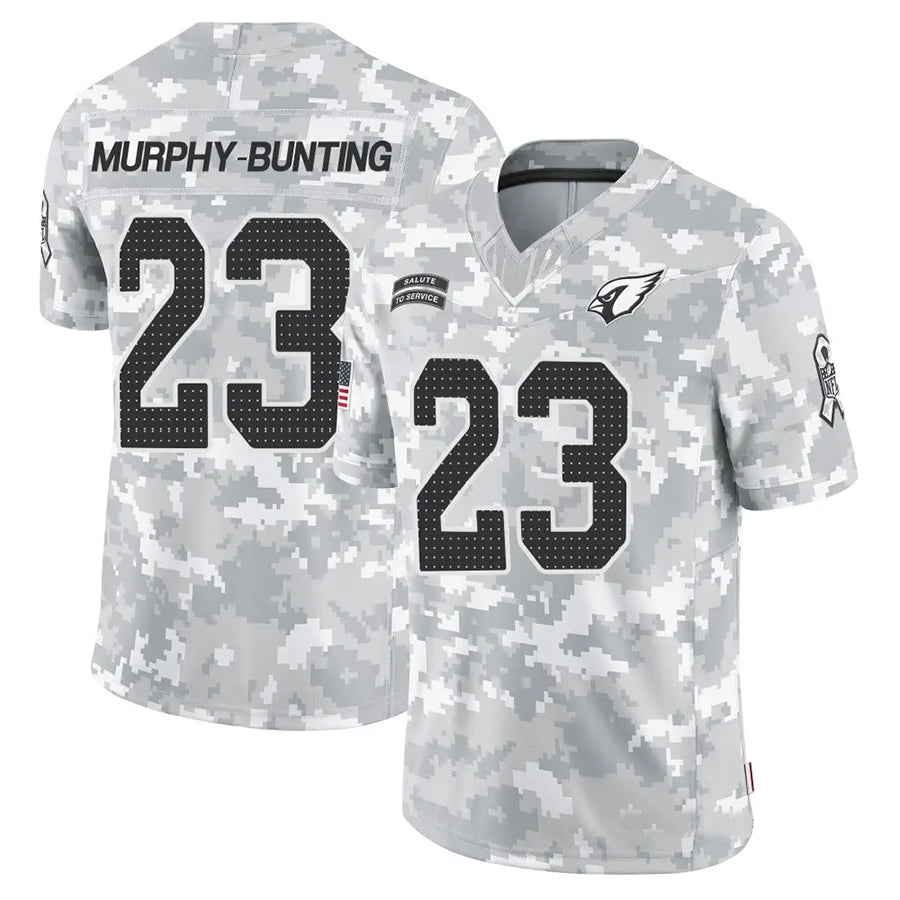 tocy A.Cardinals #23 Sean Murphy-Bunting Player Camo Salute to Service Limited Stitched Jerseys
