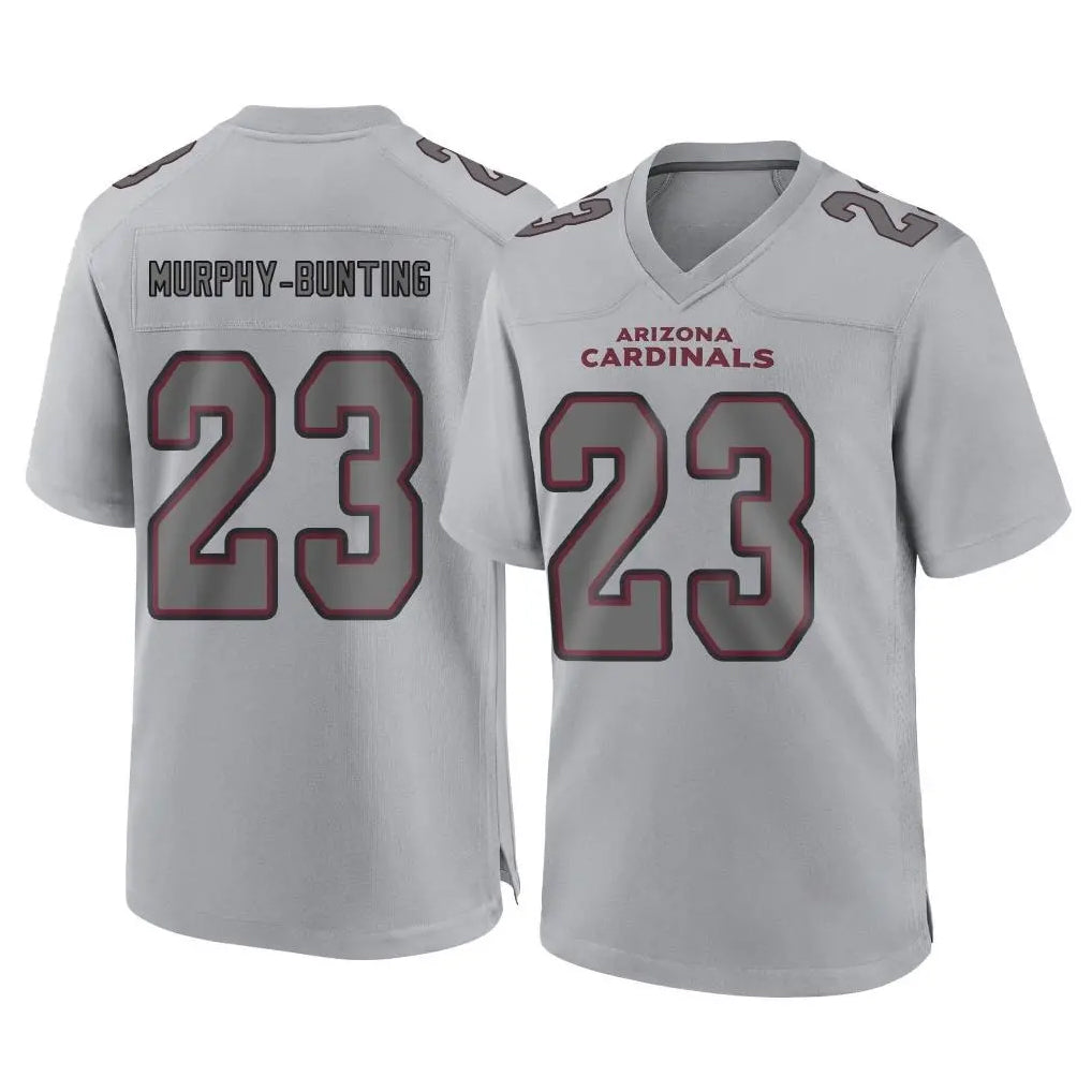 tocy A.Cardinals #23 Sean Murphy-Bunting Player Gray Fashion Home Game Stitched Jerseys