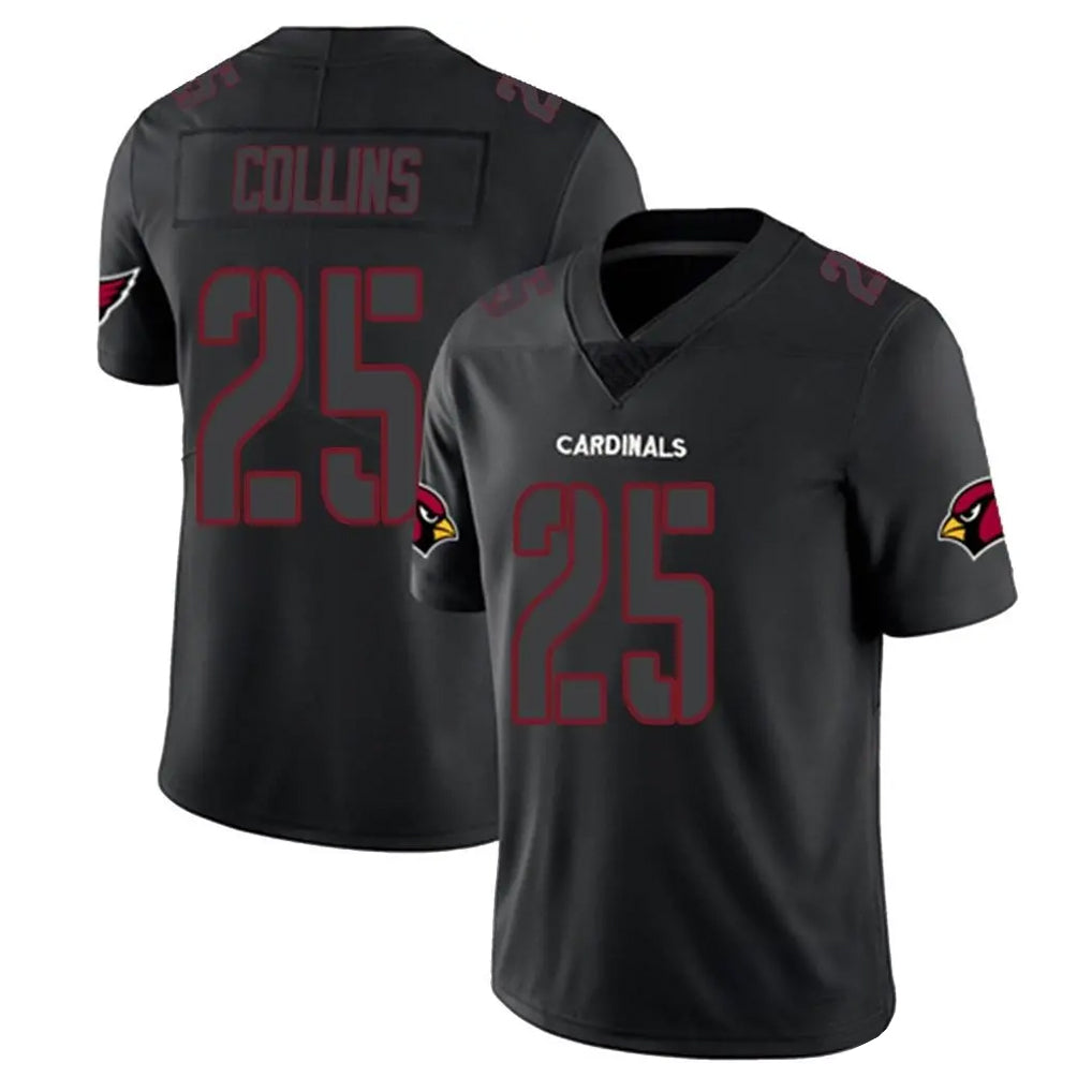 tocy A.Cardinals #25 Zaven Collins Player Black Impact Limited Home Game Stitched Jerseys