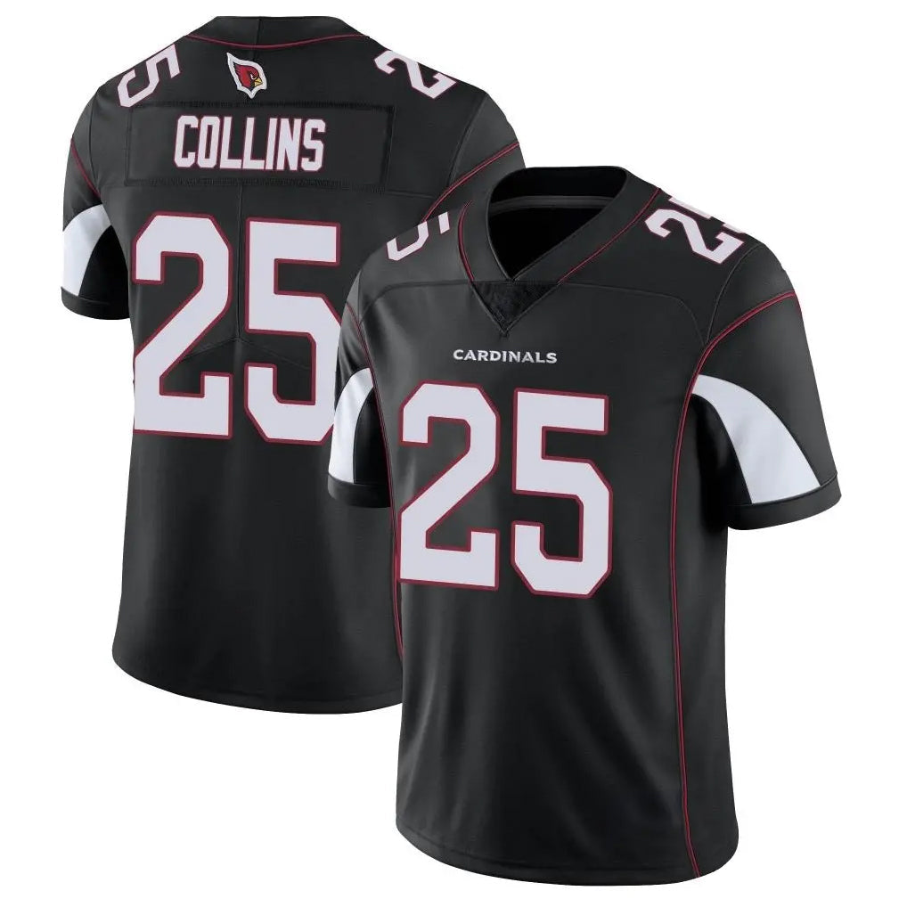 tocy A.Cardinals #25 Zaven Collins Player Black Vapor Limited Home Game Stitched Jerseys