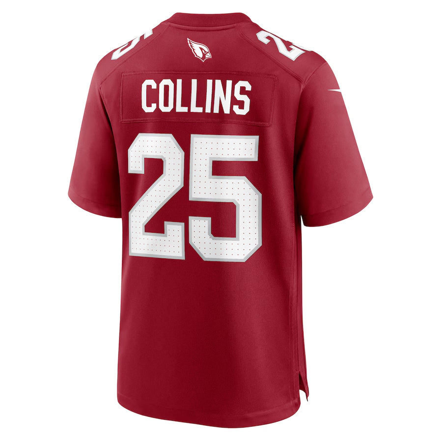 tocy A.Cardinals #25 Zaven Collins Player Cardinal Home Game Stitched Jerseys