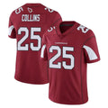 tocy A.Cardinals #25 Zaven Collins Player Cardinal Vapor Limited Home Game  Stitched Jerseys