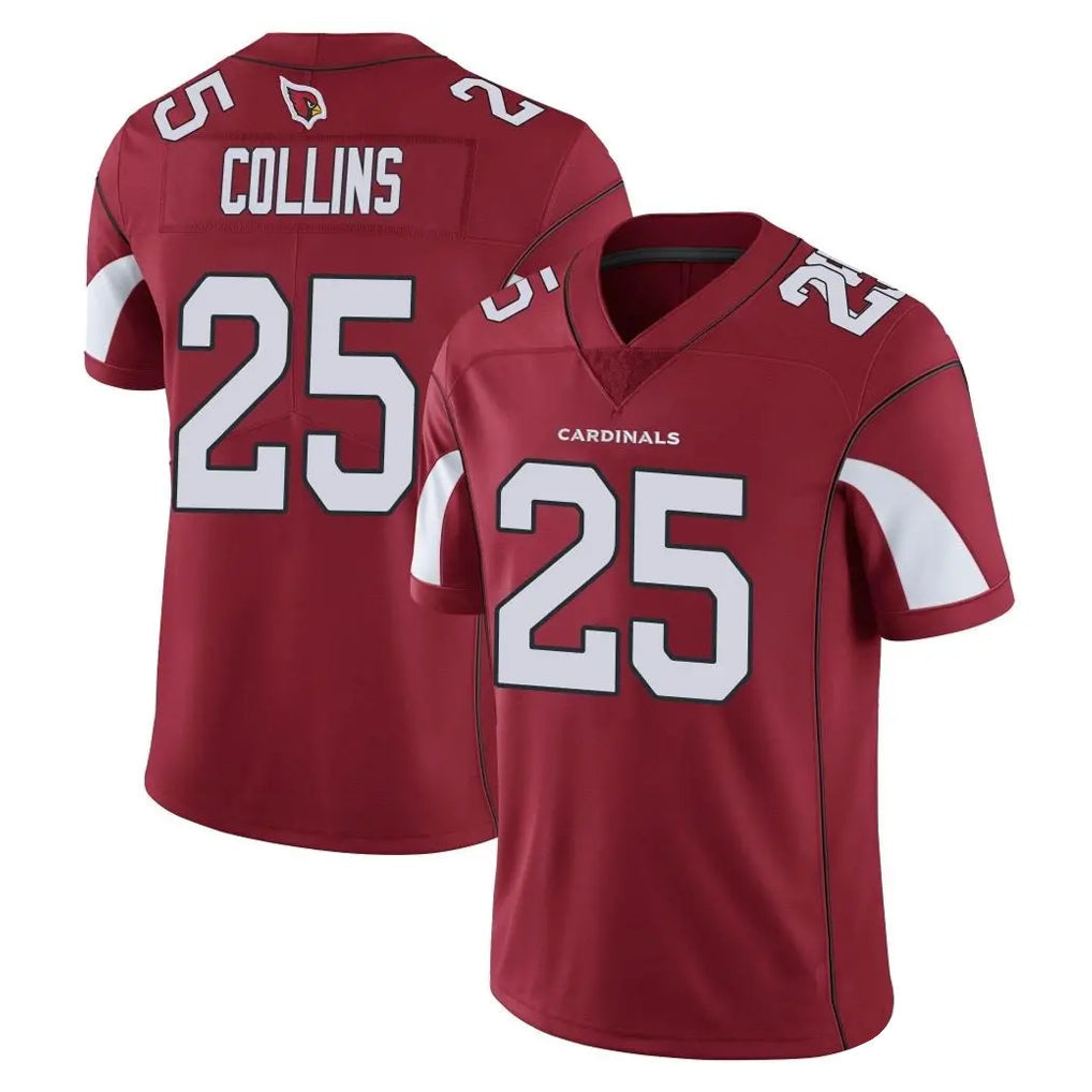 tocy A.Cardinals #25 Zaven Collins Player Cardinal Vapor Limited Home Game  Stitched Jerseys