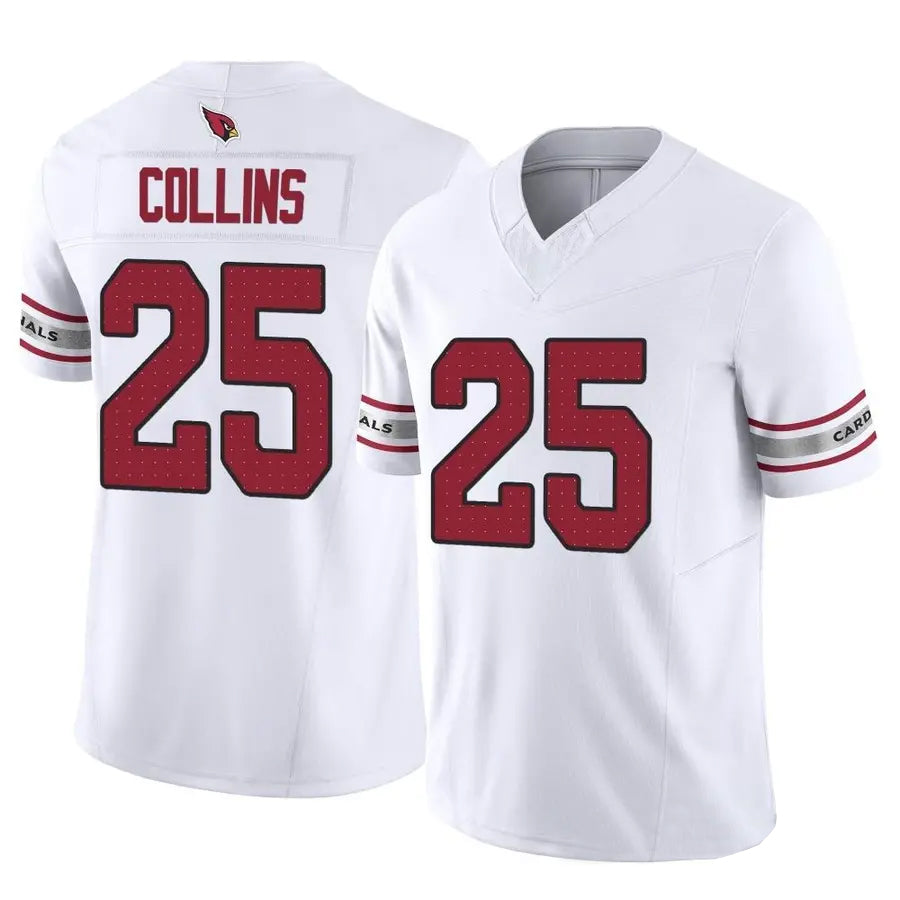 tocy A.Cardinals #25 Zaven Collins Player White Limited Home Game Stitched Jerseys