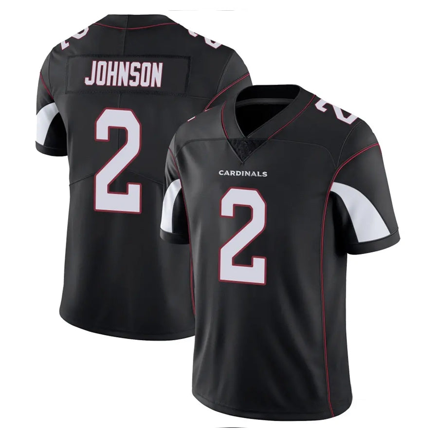 tocy A.Cardinals #2 Will Johnson Player Black Vapor Limited Home Game Stitched Jerseys
