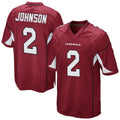 tocy A.Cardinals #2 Will Johnson Player Cardinal Home Game Stitched Jerseys