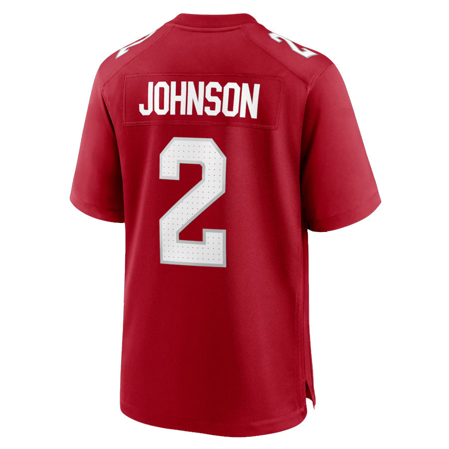 tocy A.Cardinals #2 Will Johnson Player Cardinal Limited Home Game Stitched Jerseys