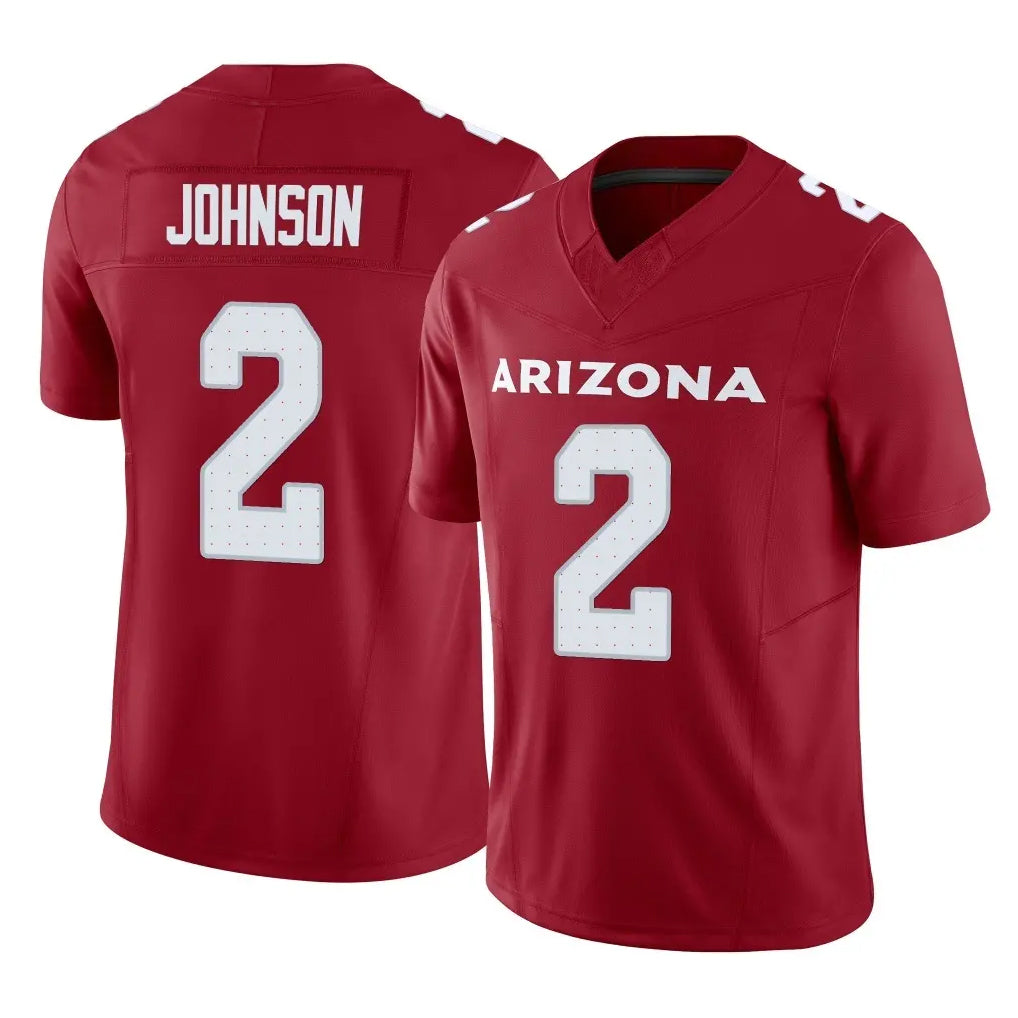 tocy A.Cardinals #2 Will Johnson Player Cardinal Vapor F.U.S.E. Limited Home Game Stitched Jerseys